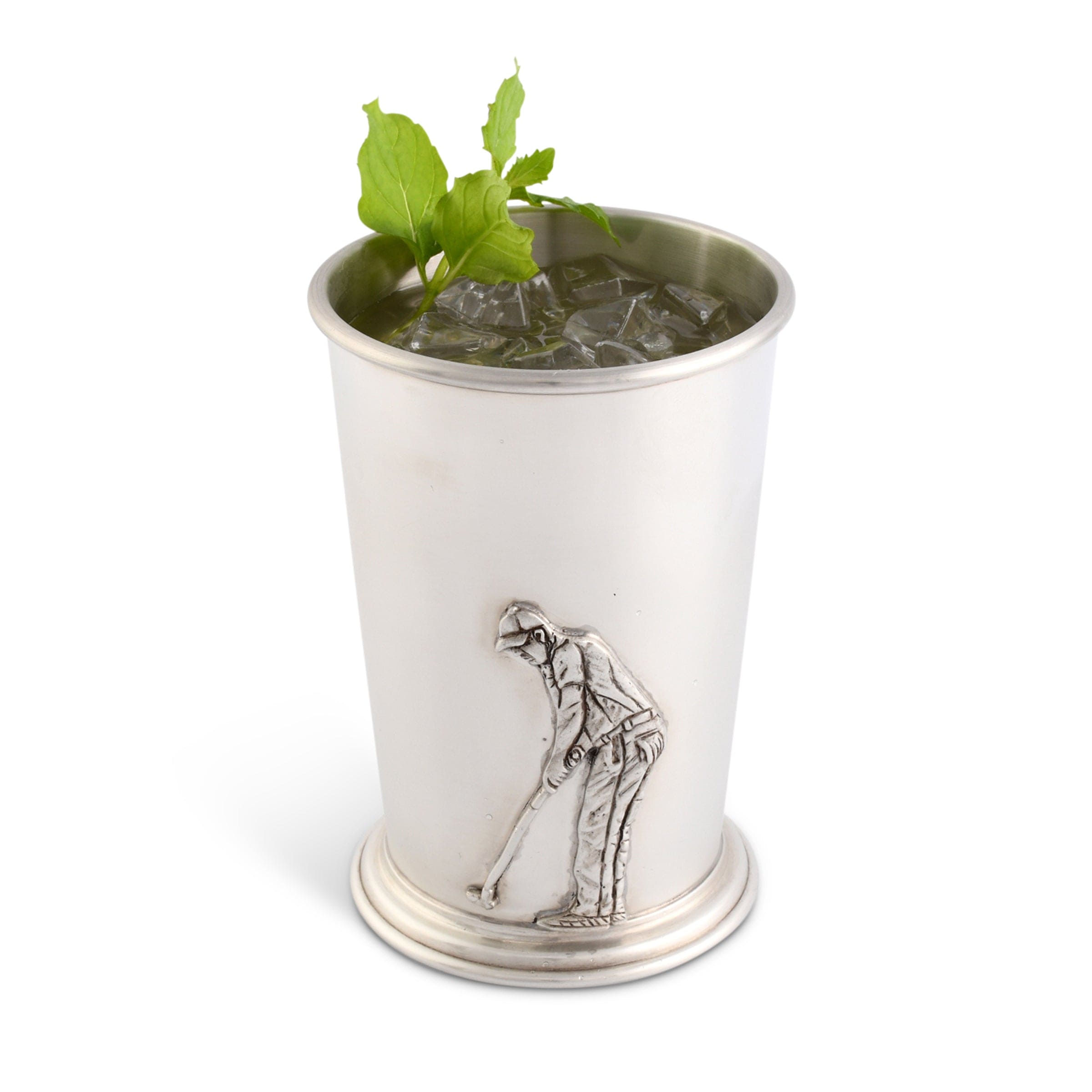Vagabond House Serveware Vagabond House Pewter Golfer Mint Julip Cup