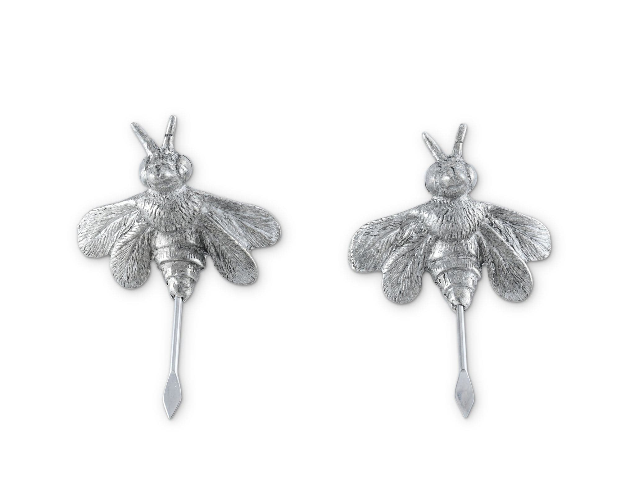 Vagabond House Serveware Vagabond House Pewter Honeybee Cheese Marker Set