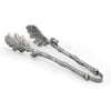 Vagabond House Serveware Vagabond House Pewter Oak Leaf Pattern Ice / Bread Tongs