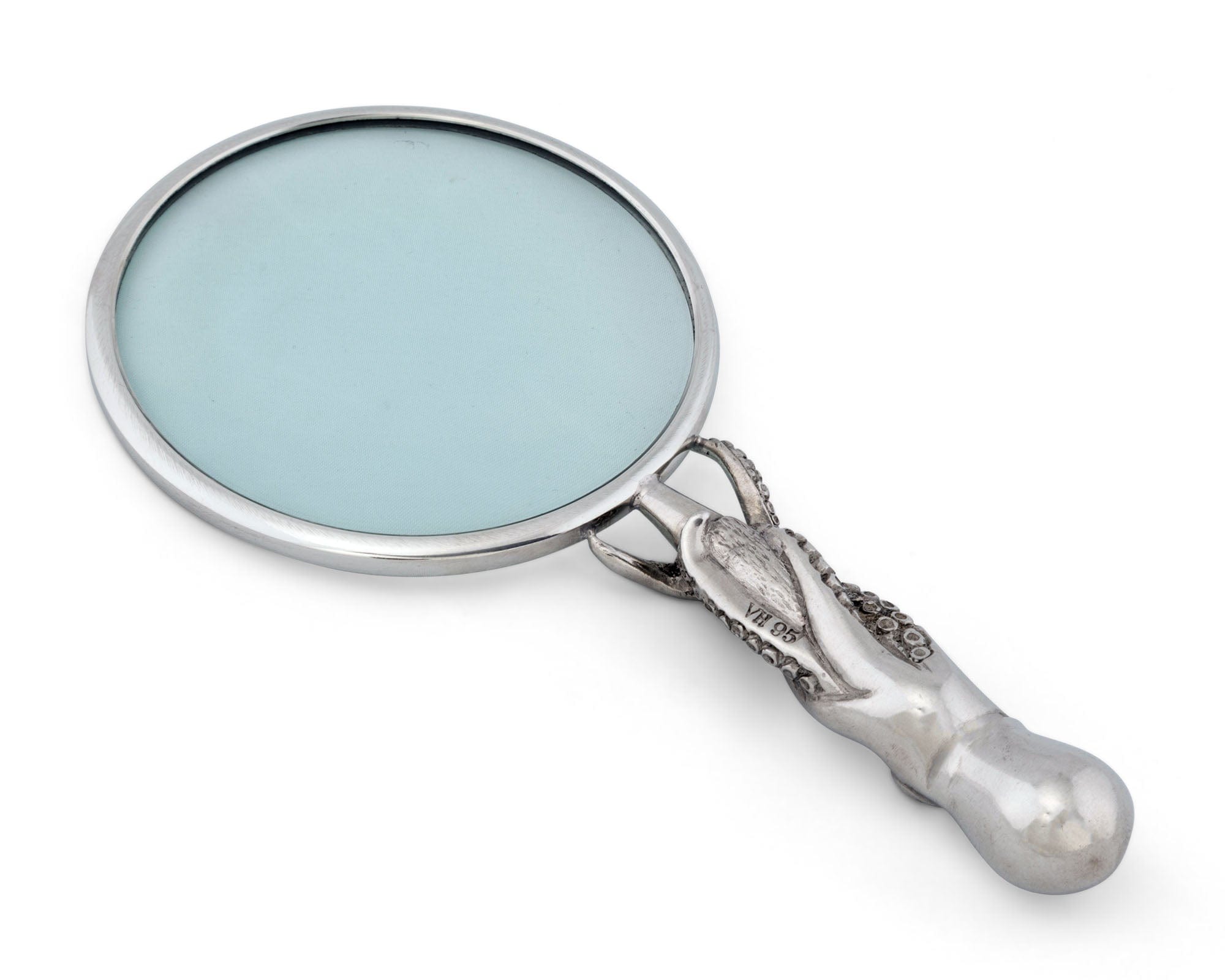 Vagabond House Giftware Vagabond House Pewter Octopus Handle Magnifier 4 inches
