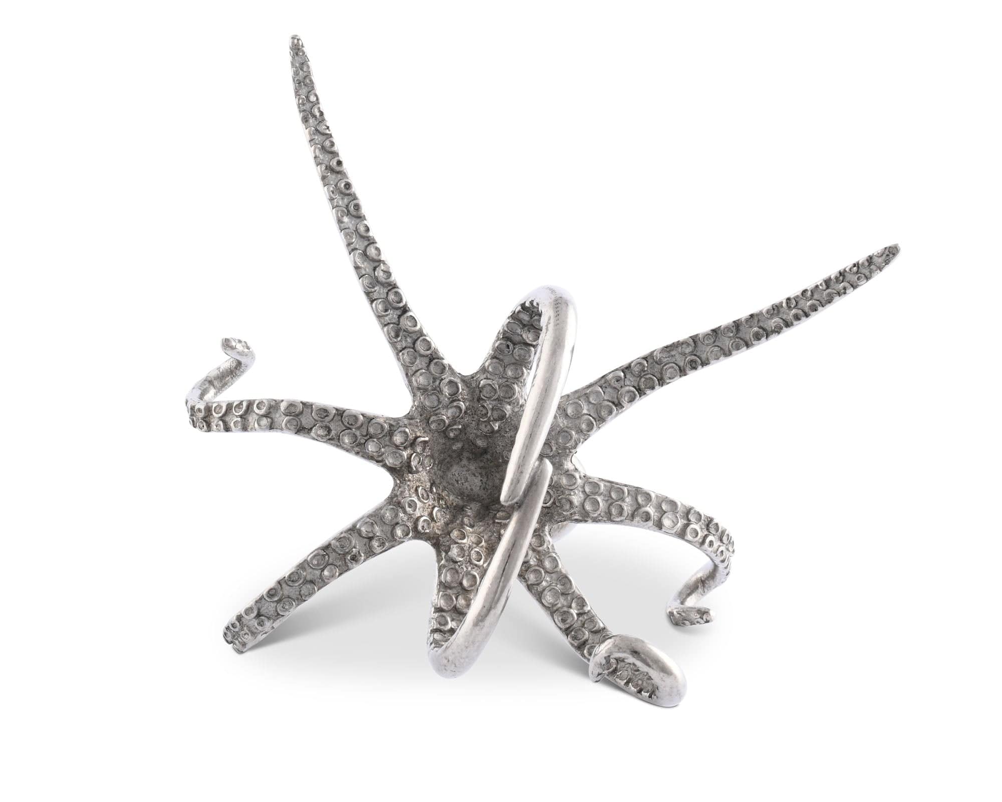 Vagabond House Serveware Vagabond House Pewter Octopus Napkin Ring