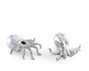 Vagabond House Serveware Vagabond House Pewter Octopus Salt & Pepper Set