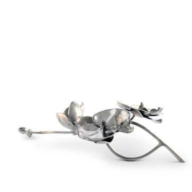 Vagabond House Serveware Vagabond House Pewter Orchid Napkin Ring