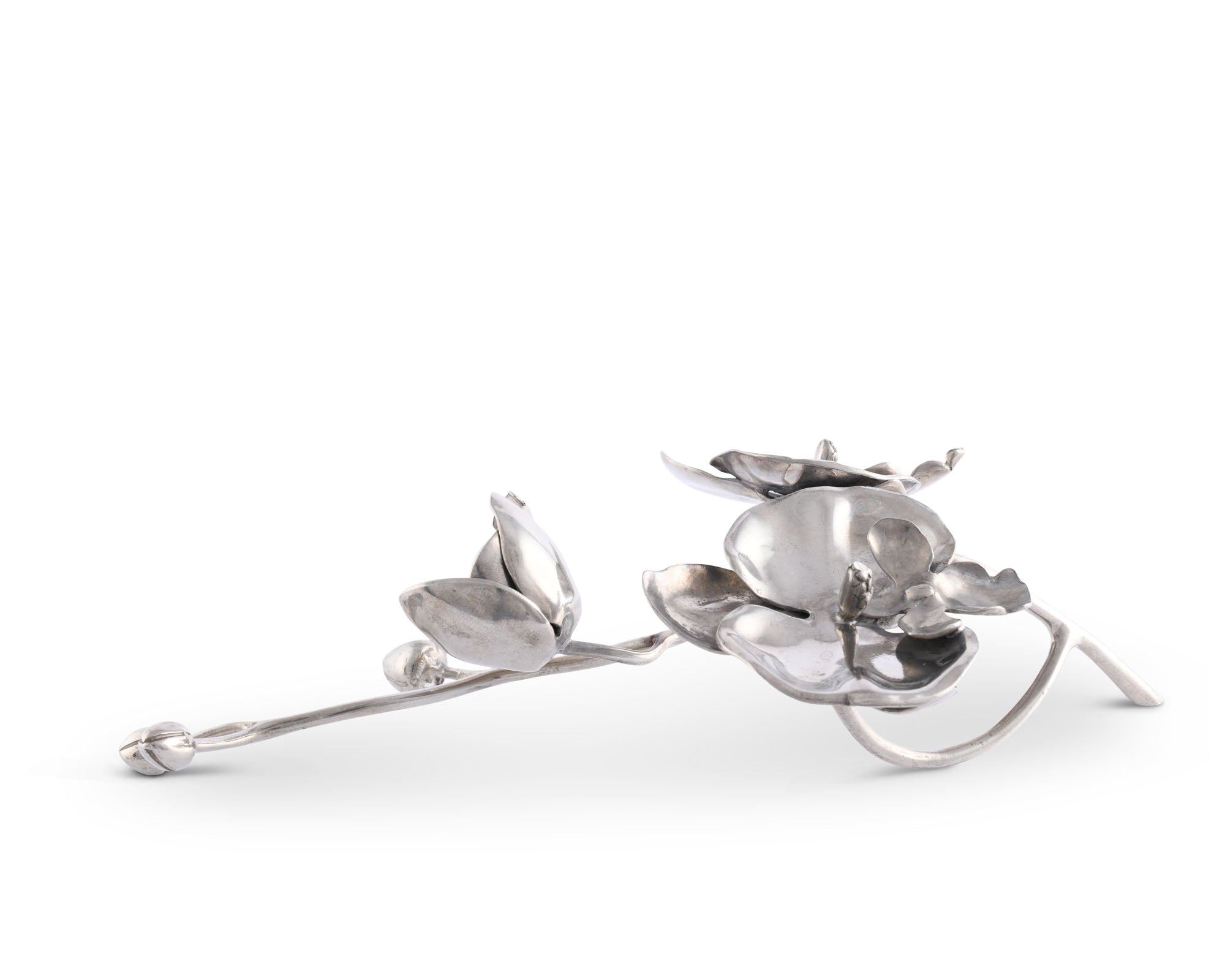 Vagabond House Serveware Vagabond House Pewter Orchid Napkin Ring