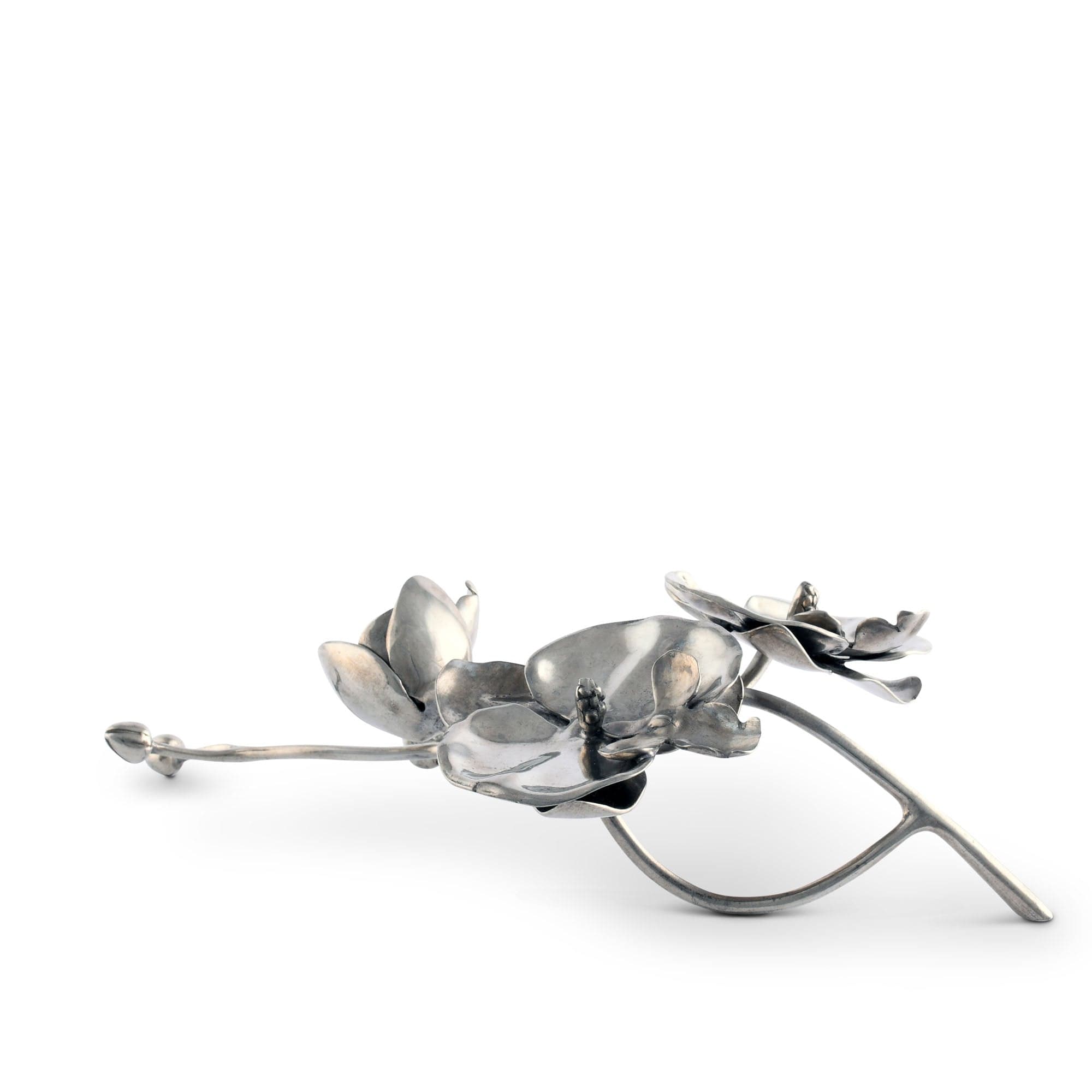 Vagabond House Serveware Vagabond House Pewter Orchid Napkin Ring