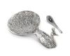 Vagabond House Serveware Vagabond House Pewter Peacock Salt Cellar