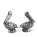 Vagabond House Serveware Vagabond House Pewter Pelicans Salt & Pepper Set