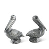 Vagabond House Serveware Vagabond House Pewter Pelicans Salt & Pepper Set