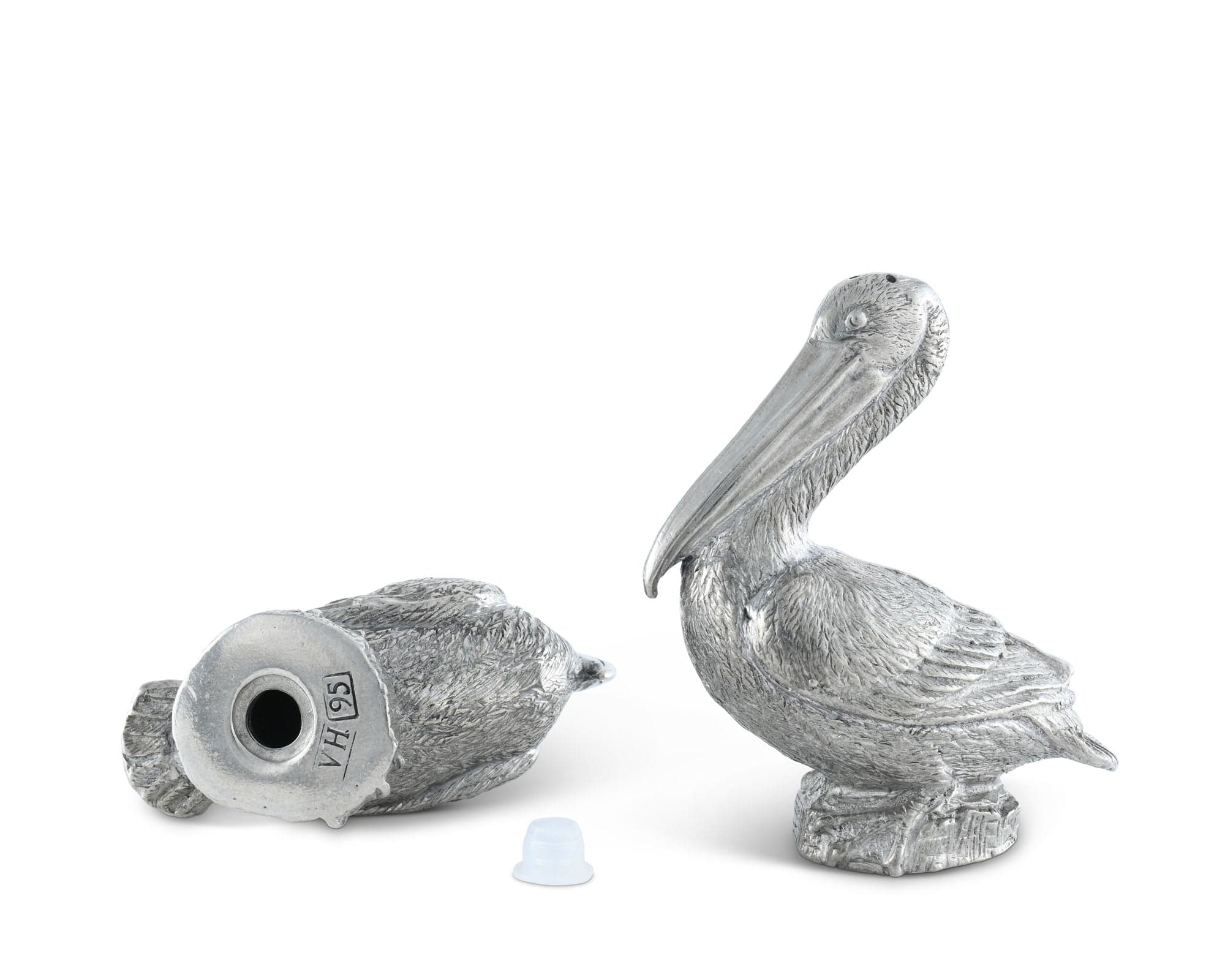 Vagabond House Serveware Vagabond House Pewter Pelicans Salt & Pepper Set