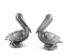 Vagabond House Serveware Vagabond House Pewter Pelicans Salt & Pepper Set