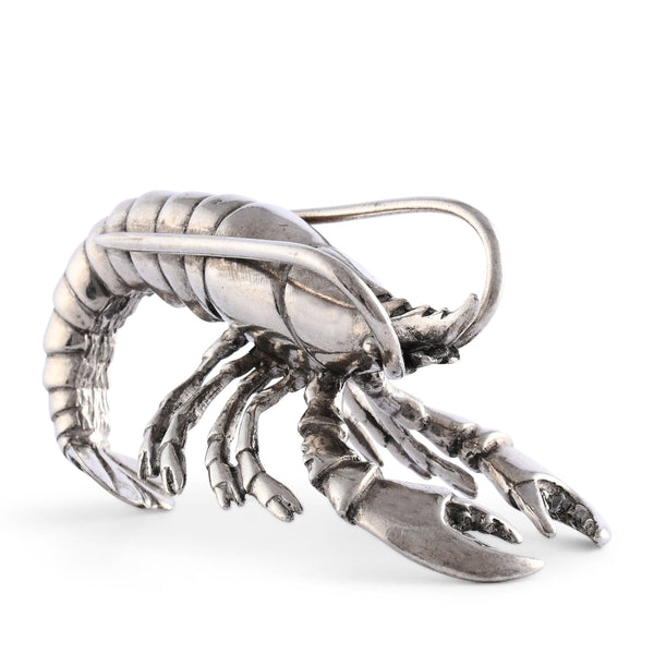 Vagabond House Serveware Vagabond House Pewter Prawn Napkin Ring