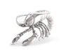 Vagabond House Serveware Vagabond House Pewter Prawn Napkin Ring