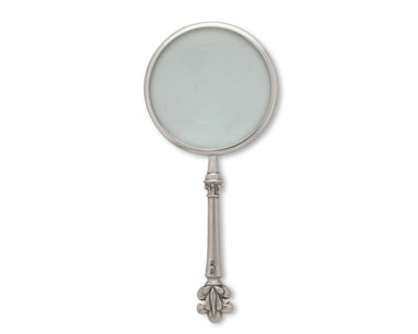 Vagabond House Giftware Vagabond House Pewter Provencal Pattern Magnifier 4 inches