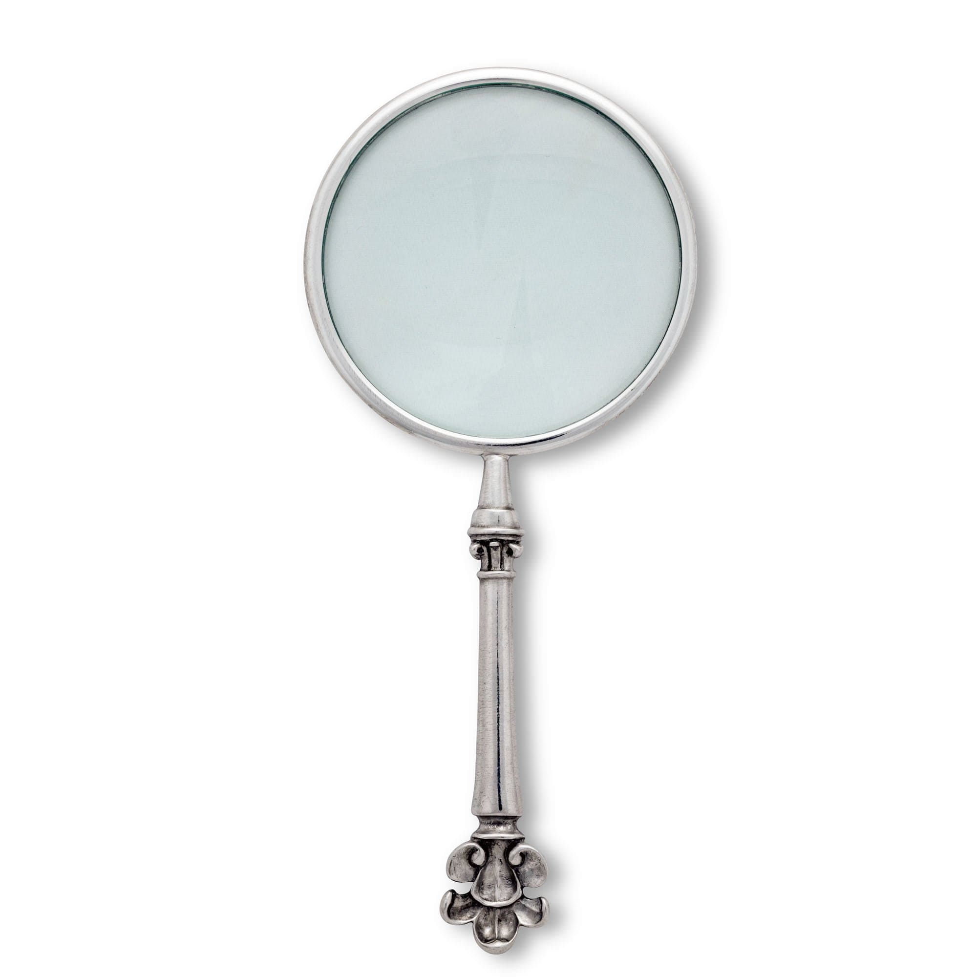 Vagabond House Giftware Vagabond House Pewter Provencal Pattern Magnifier 4 inches
