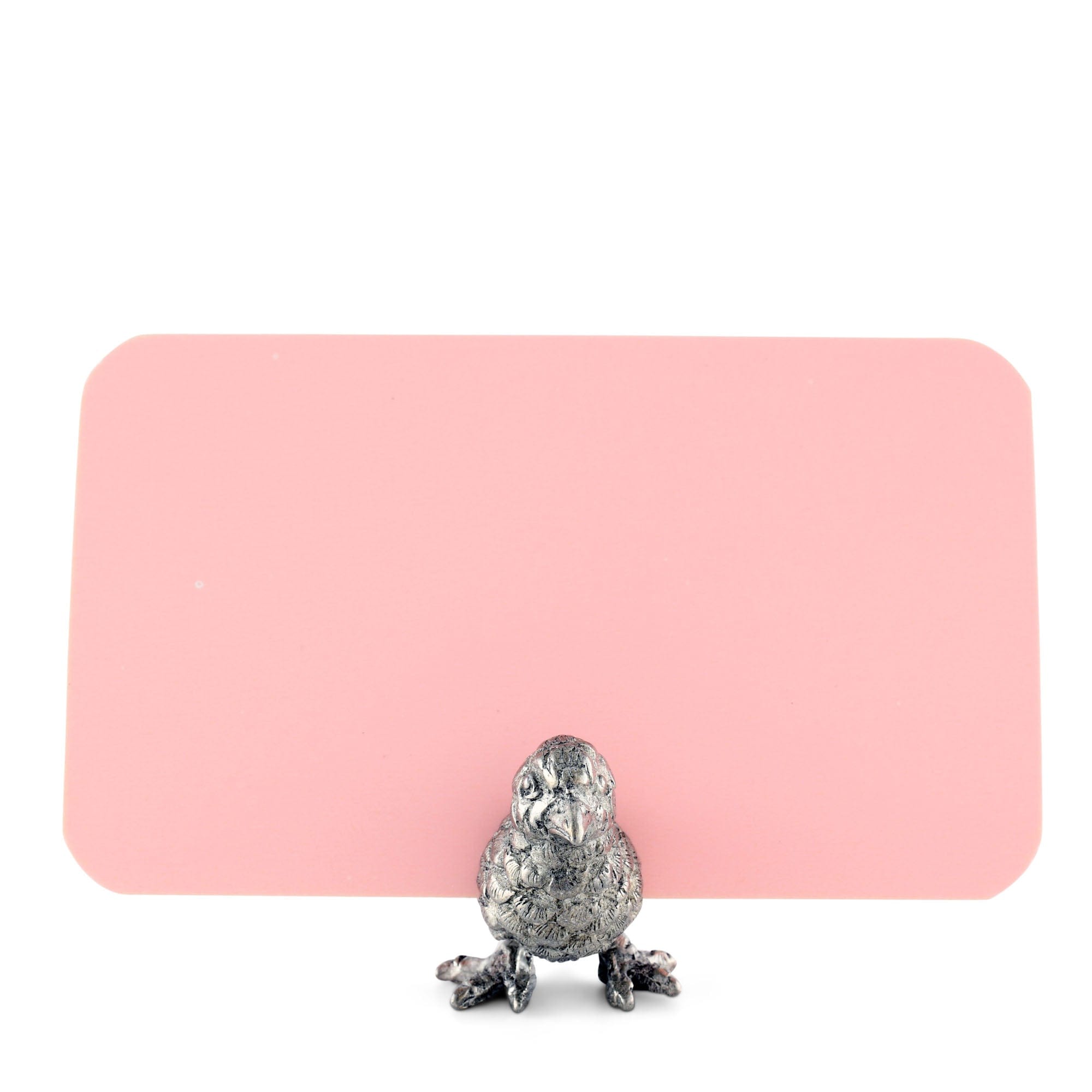 Vagabond House Serveware Vagabond House Pewter Song Bird Place Card Holder