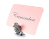 Vagabond House Serveware Vagabond House Pewter Song Bird Place Card Holder