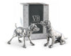 Vagabond House Serveware Vagabond House Pewter Spaniel Salt & Pepper Set