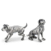 Vagabond House Serveware Vagabond House Pewter Spaniel Salt & Pepper Set