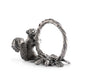 Vagabond House Giftware Vagabond House Pewter Squirrel Branch Napkin Ring