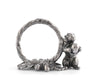 Vagabond House Giftware Vagabond House Pewter Squirrel Branch Napkin Ring