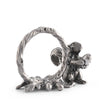 Vagabond House Giftware Vagabond House Pewter Squirrel Branch Napkin Ring