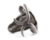 Vagabond House Serveware Vagabond House Pewter Steer Head Napkin Ring
