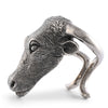 Vagabond House Serveware Vagabond House Pewter Steer Head Napkin Ring