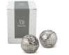 Vagabond House Serveware Vagabond House Pewter World Globe Salt & Pepper Set