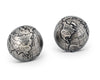 Vagabond House Serveware Vagabond House Pewter World Globe Salt & Pepper Set