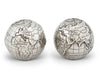 Vagabond House Serveware Vagabond House Pewter World Globe Salt & Pepper Set