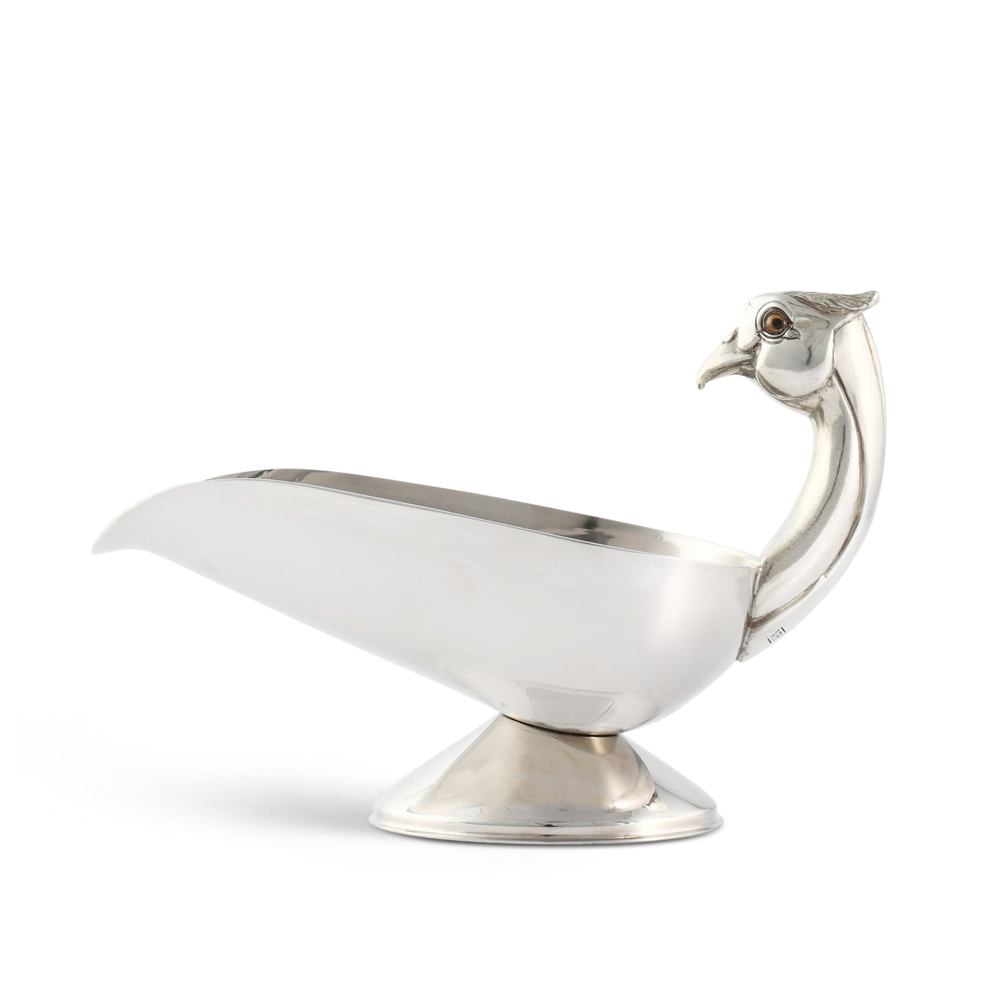 Vagabond House Serveware Vagabond House Pheasant  Handle Stainless Steel Gravy / Sauce Server