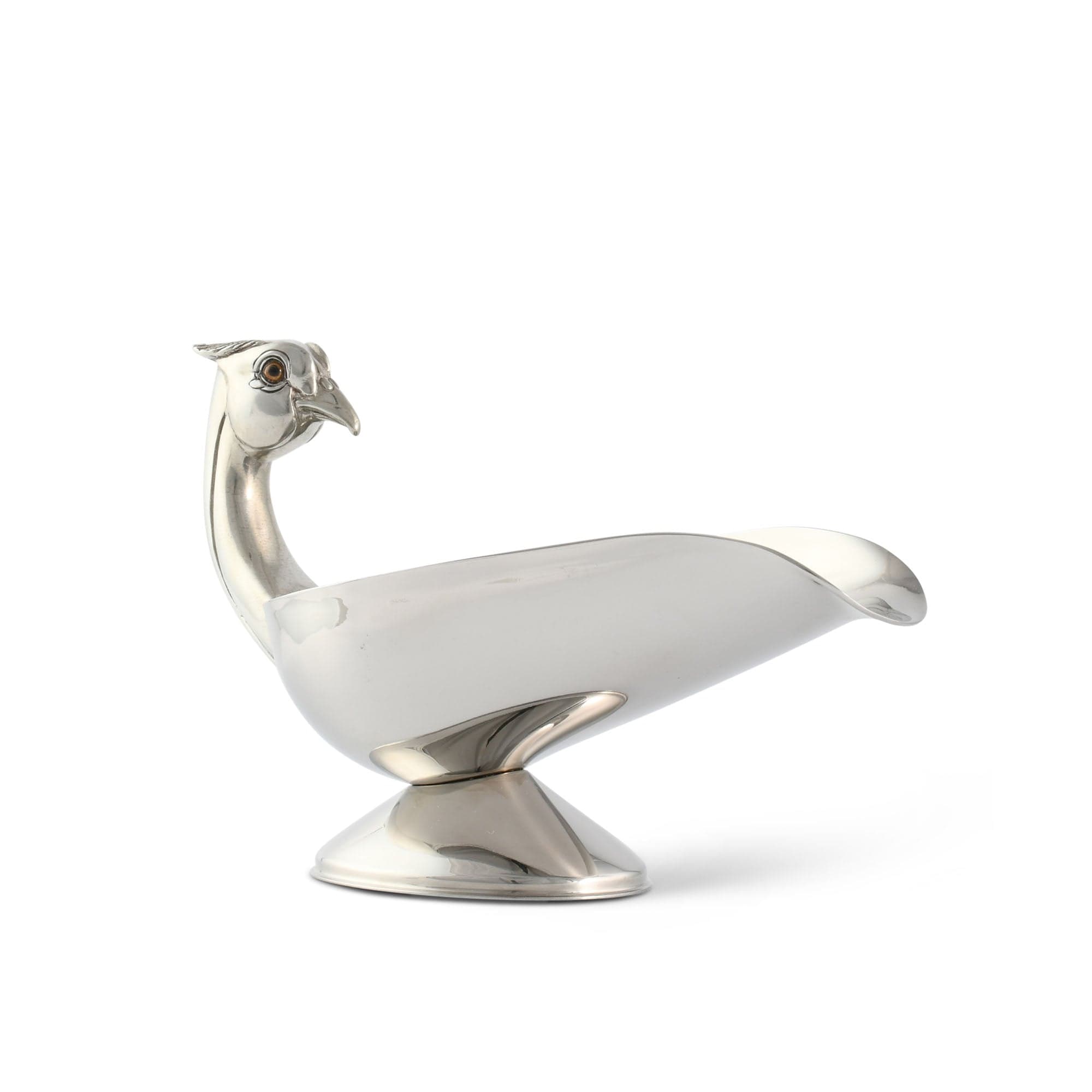 Vagabond House Serveware Vagabond House Pheasant  Handle Stainless Steel Gravy / Sauce Server