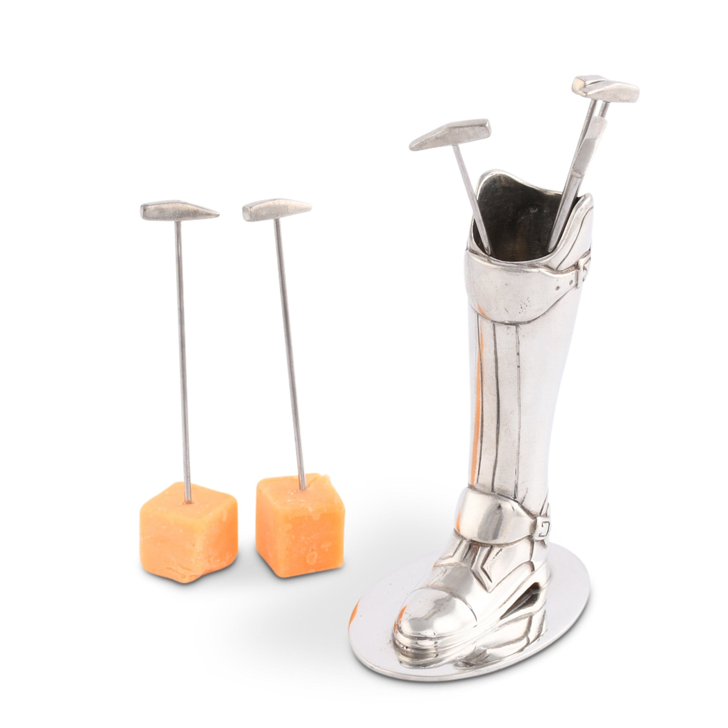 Vagabond House Serveware Vagabond House Polo Boot Cocktail / Cheese Picks