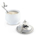 Vagabond House Serveware Vagabond House Pomegranate Sugar Bowl and Spoon