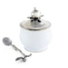 Vagabond House Serveware Vagabond House Pomegranate Sugar Bowl and Spoon