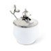 Vagabond House Serveware Vagabond House Pomegranate Sugar Bowl and Spoon