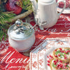 Vagabond House Serveware Vagabond House Pomegranate Sugar Bowl and Spoon
