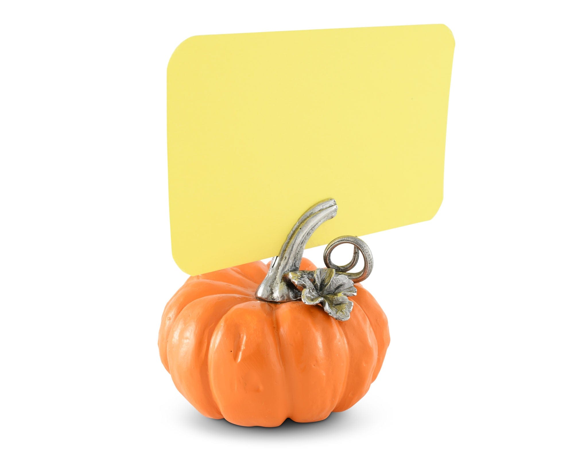 Vagabond House Serveware Vagabond House Pumpkin Place Card Holder