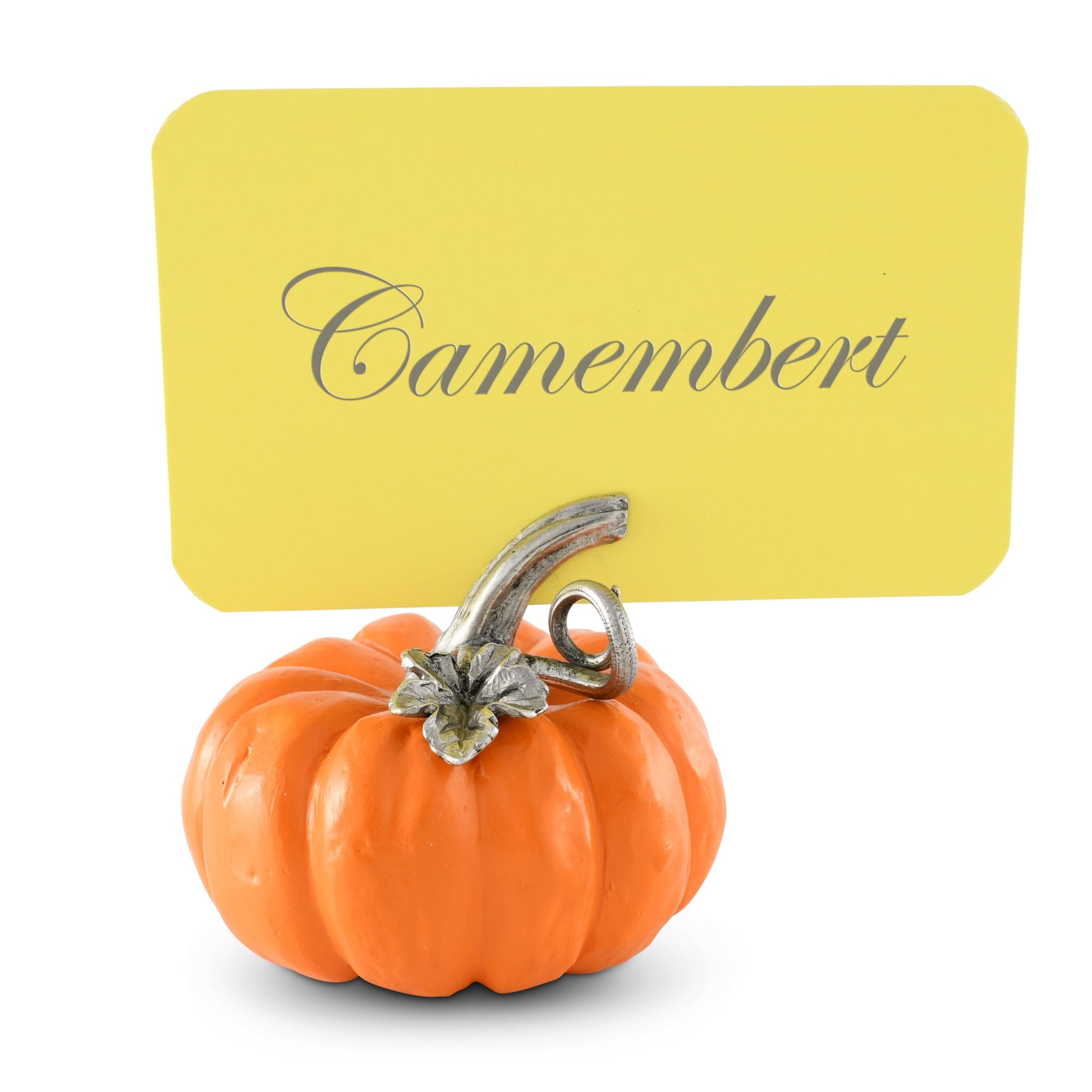 Vagabond House Serveware Vagabond House Pumpkin Place Card Holder