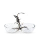 Vagabond House Serveware Vagabond House Rabbit / Carrot Double Dish Condiment Server