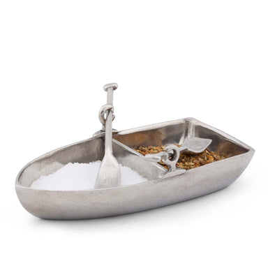 Vagabond House Serveware Vagabond House Row Boat Salt Cellar