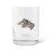 Vagabond House Serveware Vagabond House Running Horse Double Old Fashion Bar Glass