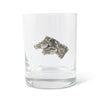 Vagabond House Serveware Vagabond House Running Horse Double Old Fashion Bar Glass