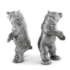 Vagabond House Serveware Vagabond House Salt and Pepper - Grizzly Bear