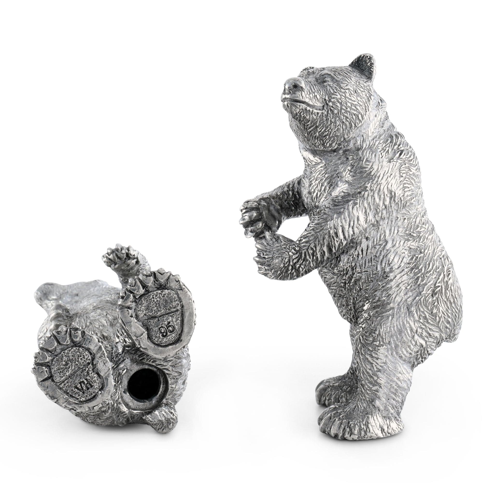 Vagabond House Serveware Vagabond House Salt and Pepper - Grizzly Bear