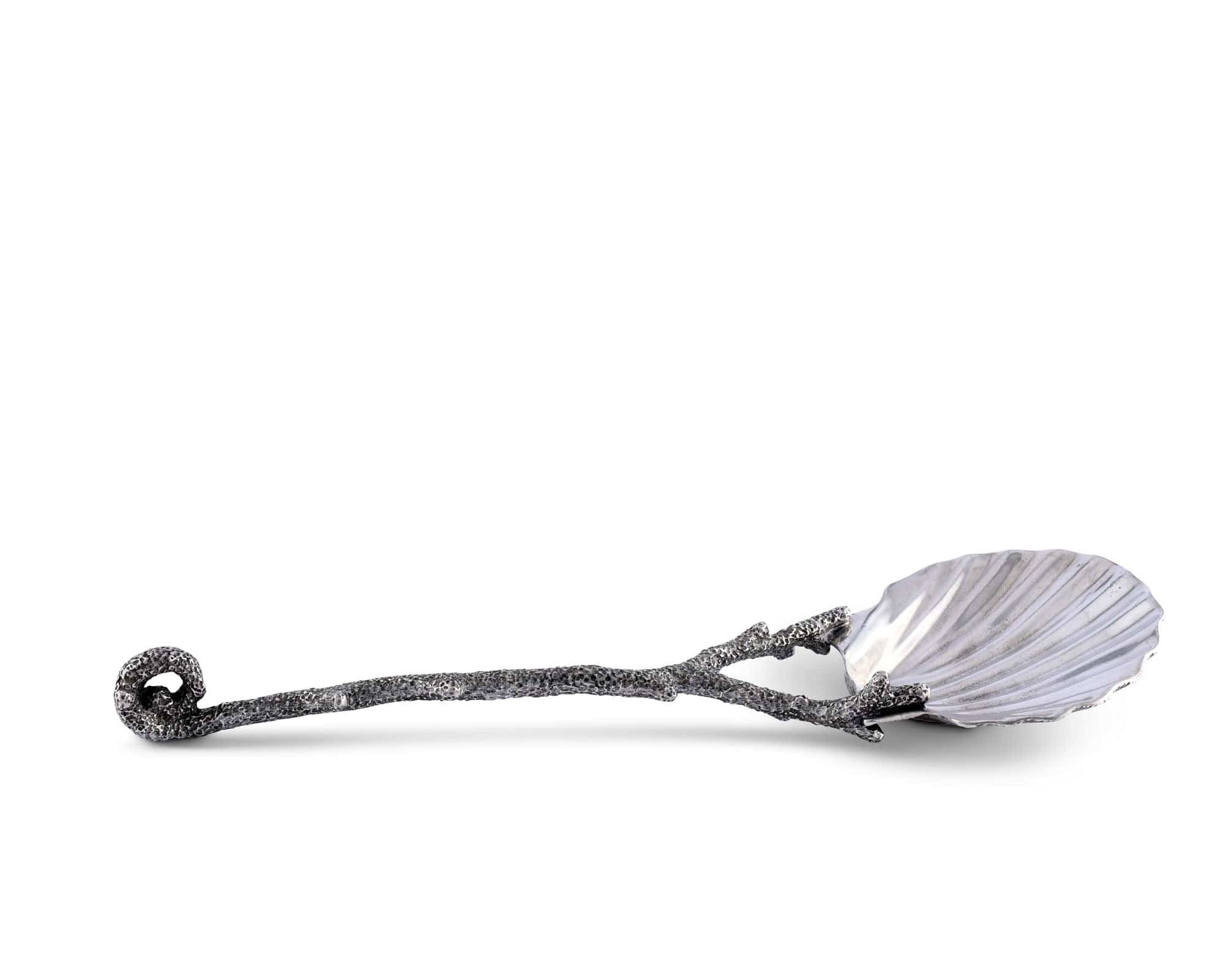 Vagabond House Serveware Vagabond House Scallop Shell Coral Serving Spoon