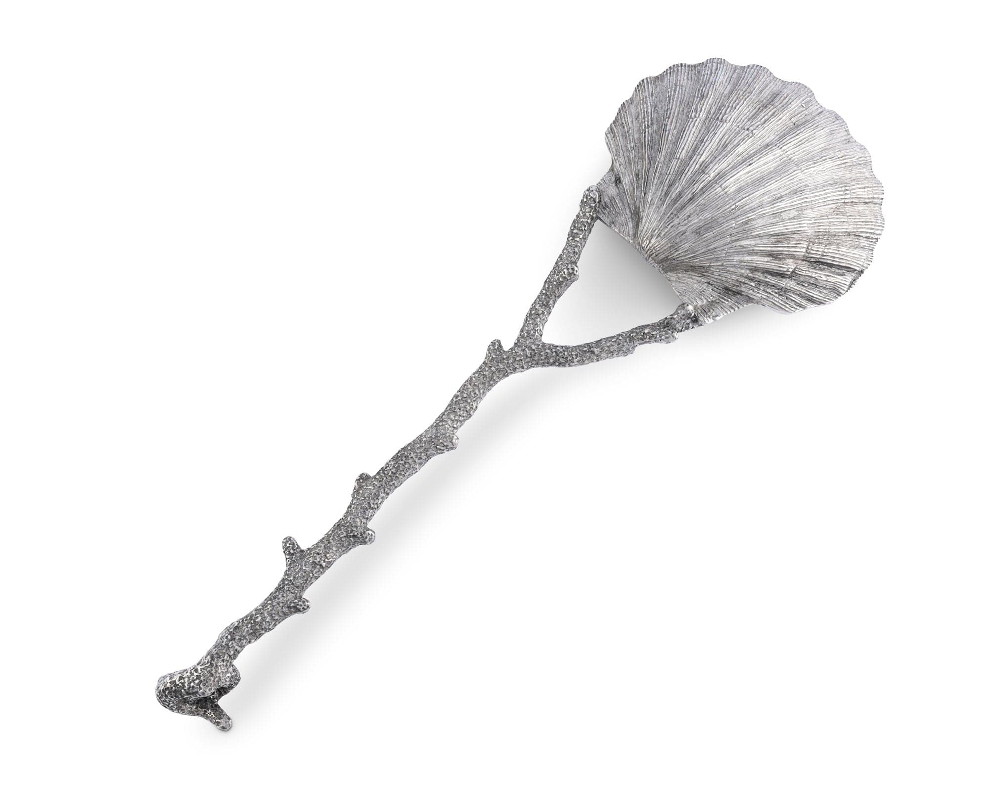 Vagabond House Serveware Vagabond House Scallop Shell Coral Serving Spoon