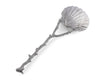 Vagabond House Serveware Vagabond House Scallop Shell Coral Serving Spoon