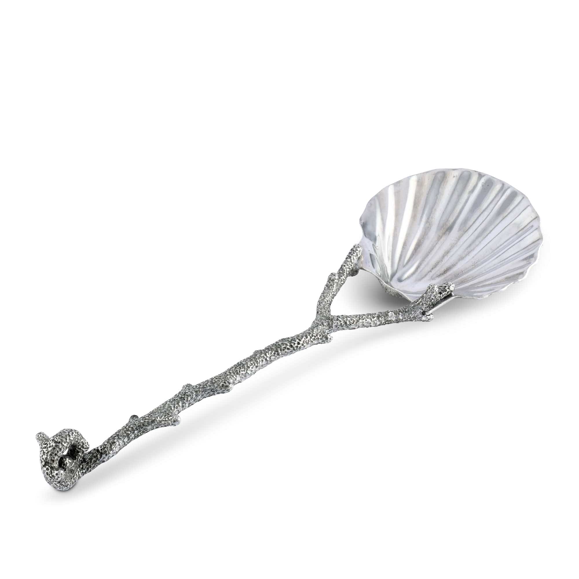 Vagabond House Serveware Vagabond House Scallop Shell Coral Serving Spoon