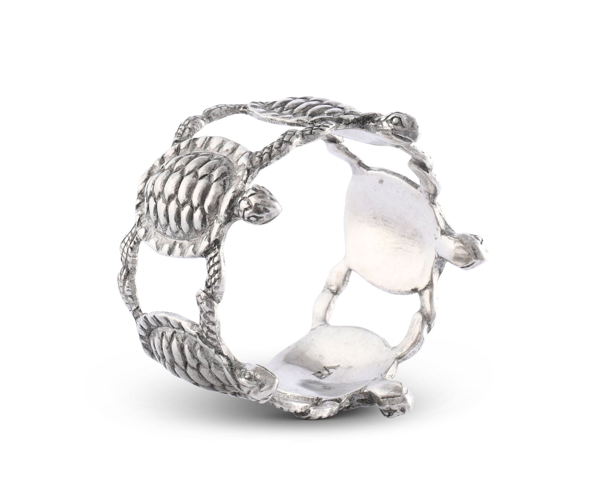 Vagabond House Serveware Vagabond House Sea Turtle Napkin Rings